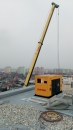 instalace stroje na střeše u zákazníka